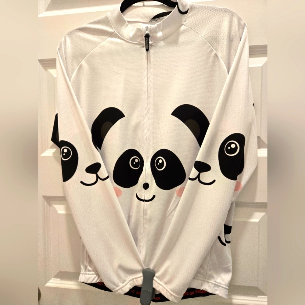 Panda Cycling Top